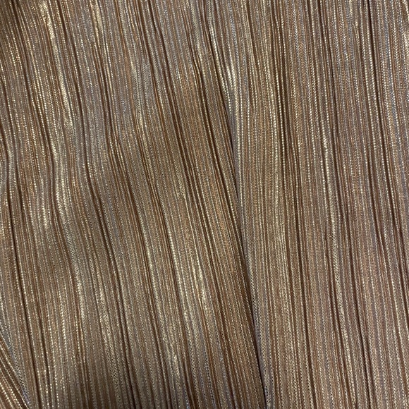 Gold Metallic Top Bodysuit - Picture 7 of 7